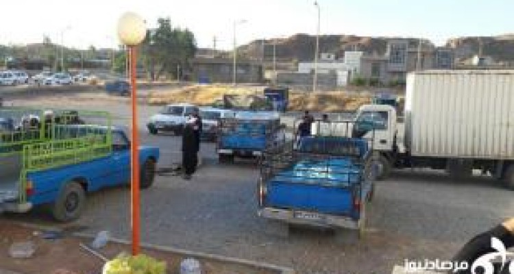 کاروان کمک‌های آستان قدس رضوی به زلزله‌زدگان استان کرمانشاه رسید +عکس