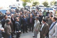 بازدید وزیر راه و شهرسازی از بیمارستان و مسکن مهر زلزله زده اسلام آبادغرب+عکس