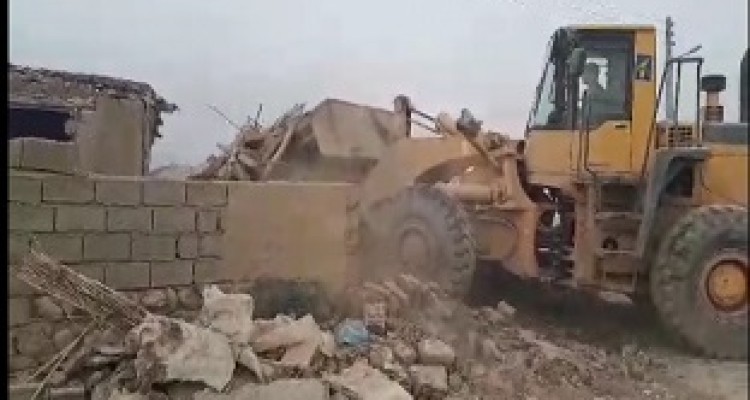 آواربرداری از منطقه سرپل ذهاب + فیلم 