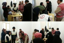 ارائه ویزیت و داروی رایگان درمناطق زلزله زده اسلام آبادغرب+تصاویر