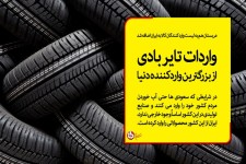 عربستان هم به لیست وارد کنندگان کالا به ایران اضافه شد/ واردات تایر بادی از بزرگترین واردکننده دنیا+ جدول