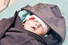 شهادت کودک ۶ ماهه به دست حرمله‌های صهیونیست + فیلم 