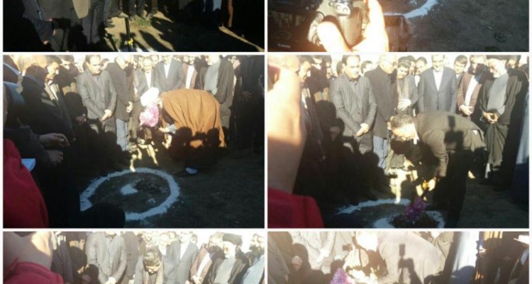 بیمارستان دوم اسلام‌آبادغرب کلنگ زنی شد+تصاویر