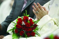 لحظه وقوع زلزله بر سر سفره عقد + فیلم 