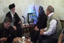 دیدار رهبر انقلاب با یک خانواده آشوری + فیلم 