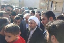 حضور بی واسطه رئیس دستگاه قضا میان زلزله زدگان کرمانشاه