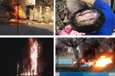 روایتی دیگر از سلاح های گرم و سرد در دست اغتشاشگران/می خواستند یک جوان را از پل برتاب کنند!+تصاویر