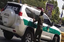 مصاحبه باخانمی که ماشین پلیس زیرش کرد! + فیلم 