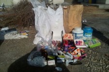  کشف و معدوم سازی مقادیری دارو و کالای قاچاق در اسلام ابادغرب