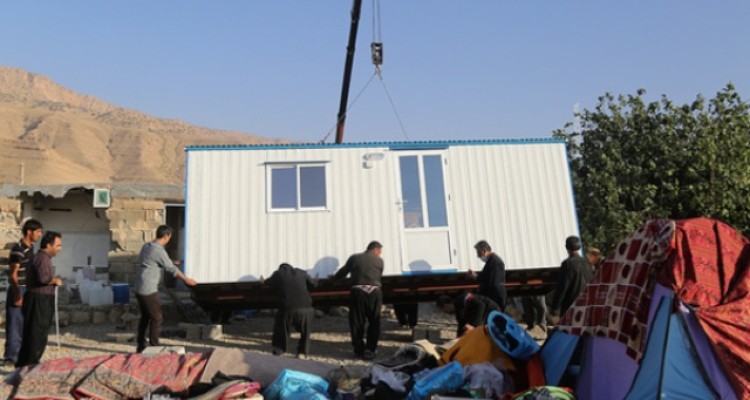  تحویل بیش از 14 هزار کانکس در مناطق زلزله زده 