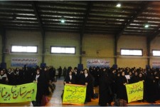 بدرقه کاروان راهیان نور دانش آموزان اسلام آباد غرب به مناطق عملیاتی جنوب کشور