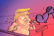 کاریکاتور/ مدعیان تمدن !!!