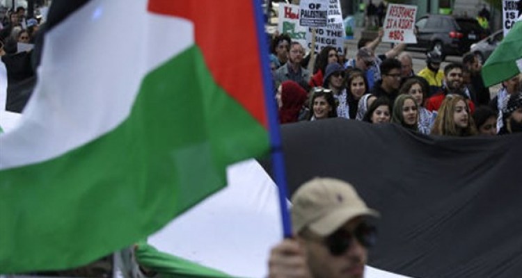 ادامه تظاهرات ضد اسرائیلی در آمریکا/ تصاویر