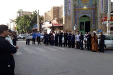 مراسم عزاداری شهادت امیر المومنین علی (ع) دراسلام آبادغرب برگزار شد+تصاویر