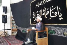 مراسم سوگواری شب شهادت امام صادق (ع) در اسلام آباد غرب برگزار شد+ تصاویر