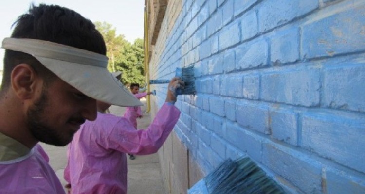 بهسازی و زیباسازی مدارس اسلام آبادغرب در قالب طرح هجرت 3+ تصاویر