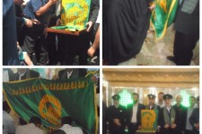 میزبانی مردم اسلام آباد غرب از خدام و پرچم امام رضا(ع)+ تصاویر