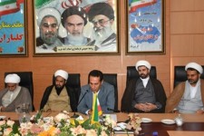 مراسم توديع و معارفه رئيس تبليغات اسلامي اسلام اباد غرب برگزار شد