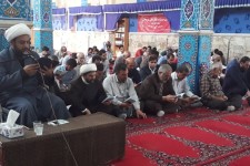 برگزاری مراسم روح بخش دعای عرفه در مسجد جامع اسلام آباد غرب+تصاویر