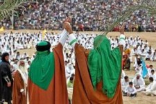 بازسازی واقعه غدیر در ۸ شهرستان استان کرمانشاه