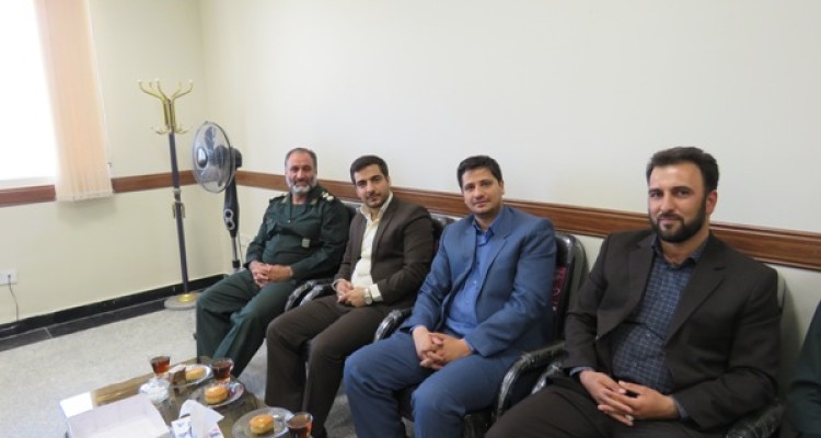 دیدار فرمانده سپاه اسلام آبادغرب با رئیس جدید دادگستری و دادستان شهرستان+عکس