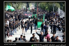  تصاویری از تاسوعا وعاشورای حسینی از دریچه دوربین عکاس و هنرمند قدرت احمدی 