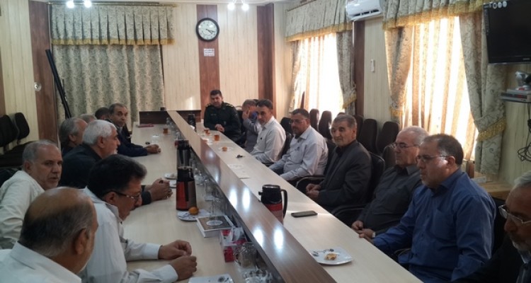 دیدار پیشکسوتان و بازنشستگان با فرمانده سپاه اسلام آبادغرب+تصاویر