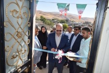 افتتاح خانه بهداشت روستایی تجر کرم پناه آباد در اسلام آبادغرب+تصاویر