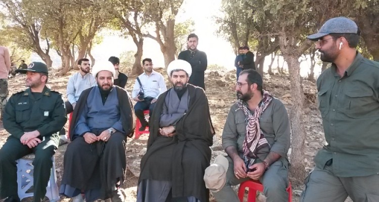 بازدید مسئولین شهرستان از پشت صحنه فیلم سینمایی ماجرای نیمروز2 در اسلام آبادغرب+تصاویر