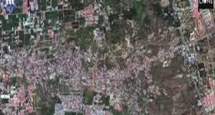 محو شدن یک روستا در سونامی اندونزی+فیلم 