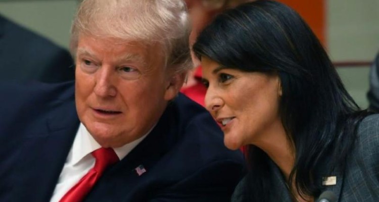 نیکی هیلی از سمت خود استعفا کرد 