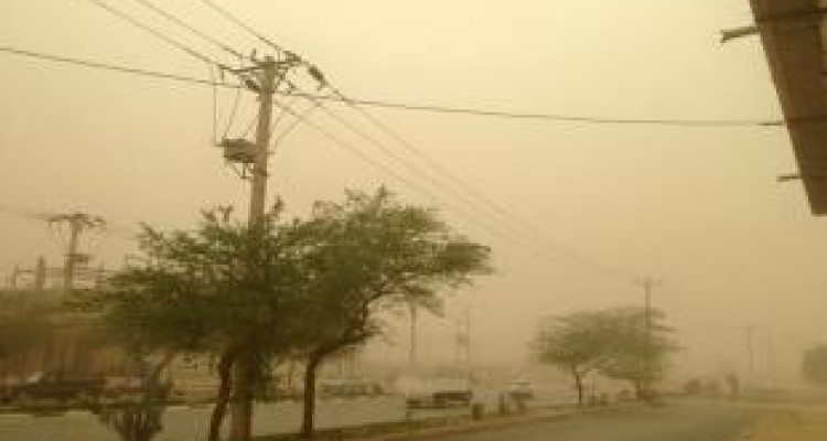 تداوم غبارآلودگی هوا تا اواخر امروز