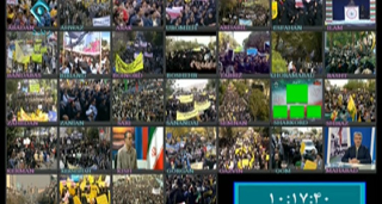 خروش اقصی نقاط کشور در راهپیمایی 13 آبان 97 در یک قاب 