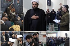 برگزاری مراسم عزاداری روز رحلت پیامبر اکرم (ص) و شهادت امام حسن مجتبی(ع) در مسجد جامع اسلام آبادغرب