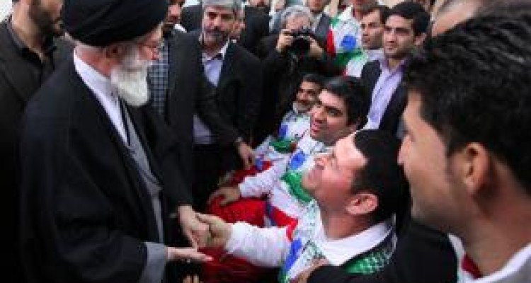 دیدار مدال‌آوران کاروان پاراآسیایی با مقام معظم رهبری