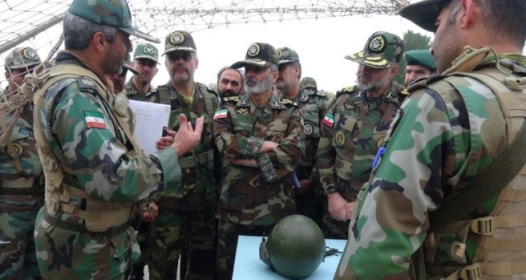 بازدید فرمانده کل ارتش از تیپ 181زرهی اسلام آبادغرب