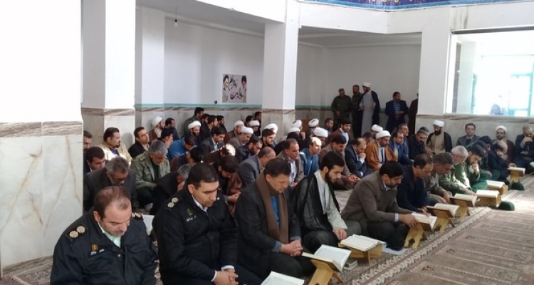 مراسم بزرگداشت آیت الله هاشمی شاهرودی در اسلام آبادغرب برگزار شد