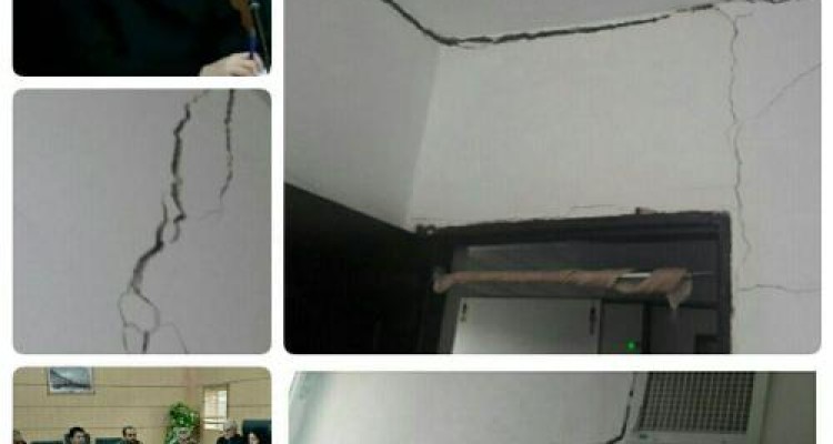  آسیب دیدگی مسکن مهر اسلام آبادغرب در سامانه بارشی اخیر