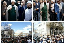 راهپیمایی مردم و مسئولین شهرستان اسلام آبادغرب در حمایت از سپاه+تصاویر