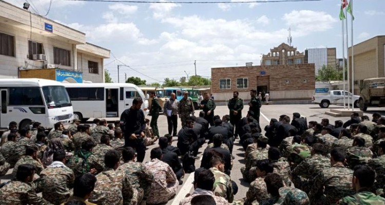 اعزام بسیجیان گردان بیت المقدس اسلام آبادغرب به ارتفاعات  بازی دراز 