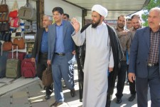 اولین مانور تذکر لسانی طلایه داران امر به معروف و نهی از منکر  در اسلام آبادغرب برگزار شد + تصاویر