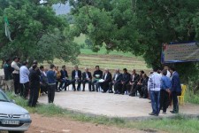 عملیات آماده سازی محل جدید روستای گوراجوب دالاهو آغاز شد