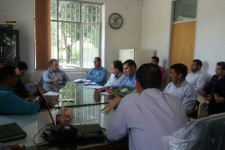 جلسه  توسعه کشت کلزا و گلخانه در شهرستان اسلام اباد غرب برگزار شد