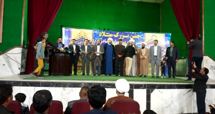 برگزاری جشن بزرگ میلاد پیامبر(ص) و امام صادق(ع) در اسلام آبادغرب+تصاویر