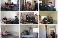 آماده سازی نقاهتگاه اسلام آبادغرب توسط نیروهای سپاه شهرستان 