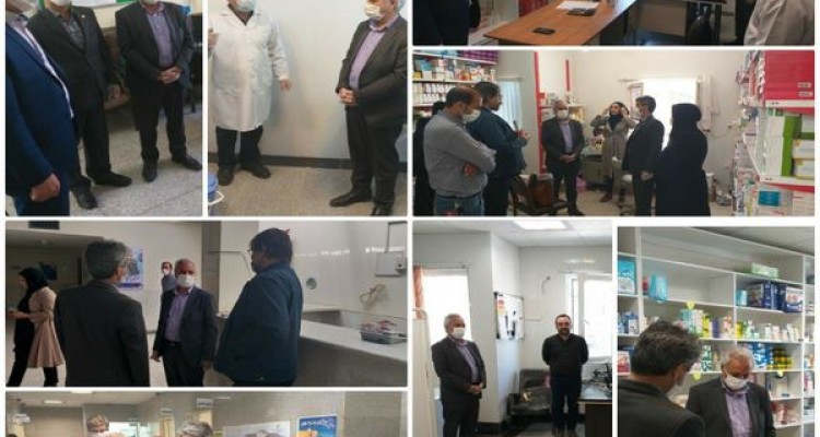 بازدید میدانی رییس ستاد مدیریت کرونای اسلام آبادغرب از مراکز جامع خدمات سلامت روستایی شهرستان