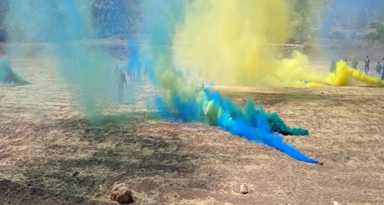 رزمایش گردانهای بیت المقدس در اسلام آبادغرب برگزار شد+تصاویر