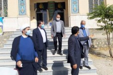 بازدید مسئولین از بقعه امام زاده علی اکبر(ع)/تشریح اقدامات دهه وقف در اسلام آبادغرب