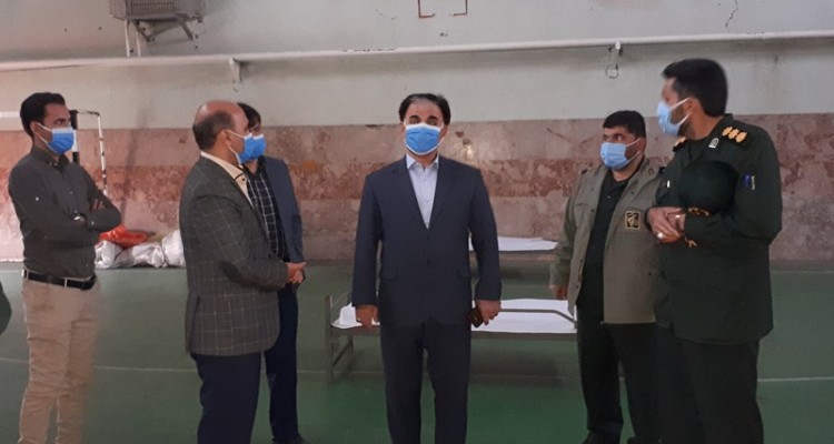 بازدید مسئولین از نقاهتگاه و ادارات خدمات رسان دالاهو 