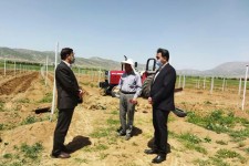 بازدید از پروژهای  اجرا شده و درحال اجرای بخش کشاورزی در شهرستان اسلام آبادغرب